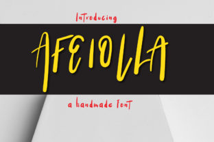 Afeiolla Font Review for Bold Brand Campaigns
