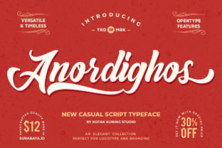 Anordighos: A Playful Font for Standout Branding