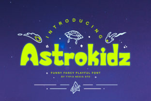 Astrokidz: A Playful Font for Modern Editorial Design
