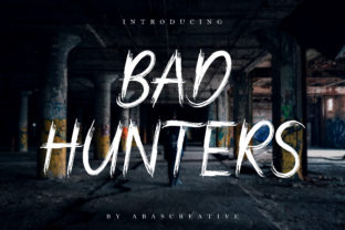 Bad Hunters Font: The Fast-Paced Powerhouse for Campaigns