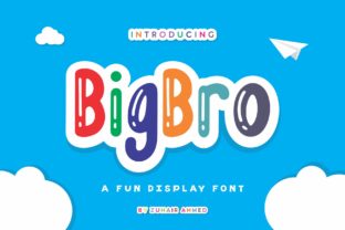 BigBro: A Display Font with Whimsy and Readability