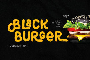 Black Burger: A Font That Adds Flavor to Every Project