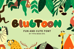 Blubtoon: A Whimsical Font for Eye-Catching Campaigns