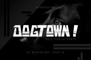 Boost Your Brand with the Bold Dogtown Font