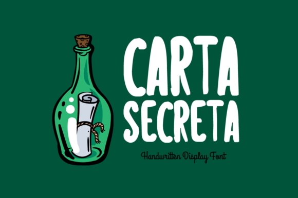 Carta Secreta: A Playful Display Font for Web Projects