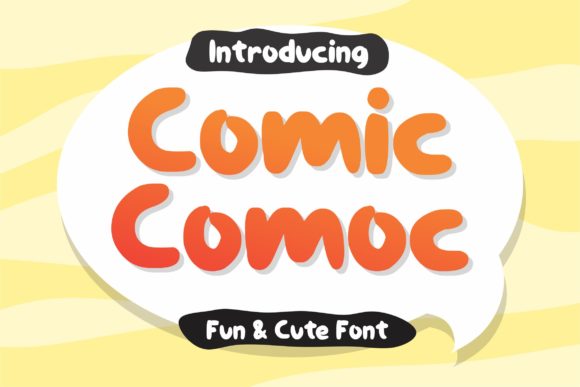 Comiccomoc: A Playful Display Font for Digital Creativity