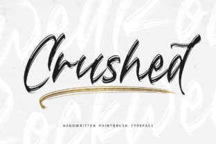 Crushed Font for Modern Web Design Projects