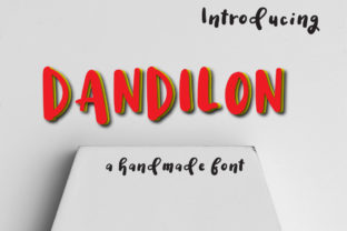 Dandilon: A Playful Display Font for Editorial Design