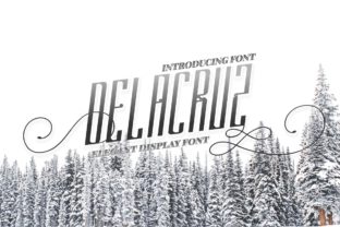 Delacruz: A Font That Speaks with Grace
