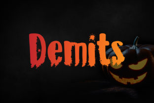 Demits: A Spooky Typeface for Bold Branding