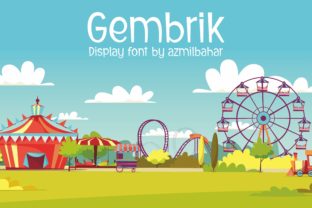 Gembrik: A Joyful Font for Digital Branding