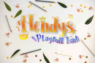Hendys Font for a Playful Brand Touch