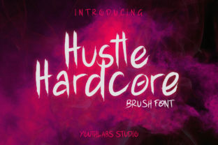 Hustle Hardcore Font for Bold Branding