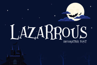 Lazartous: A Spooky Display Font for Editorial Magic