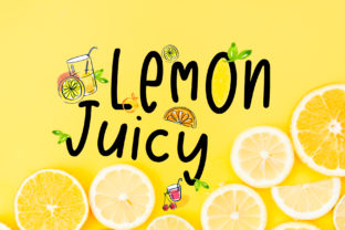 Lemon Juicy: A Font That Brings Whimsy to Every Project