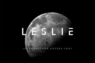 Leslie: A Modern Display Font with a Futuristic Edge