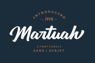 Martuah Duo: A Bold Display Font for Your Brand