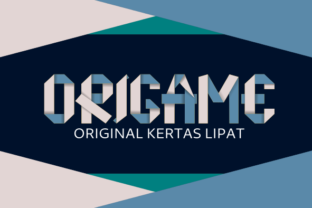Origame: A Modern Display Font for Web Design