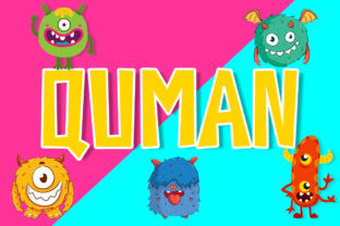 Quman: A Playful Font for Professional Branding
