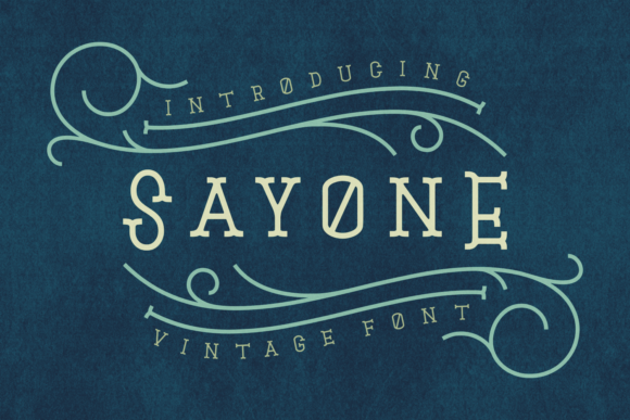 Sayone Display Font for Digital Marketing