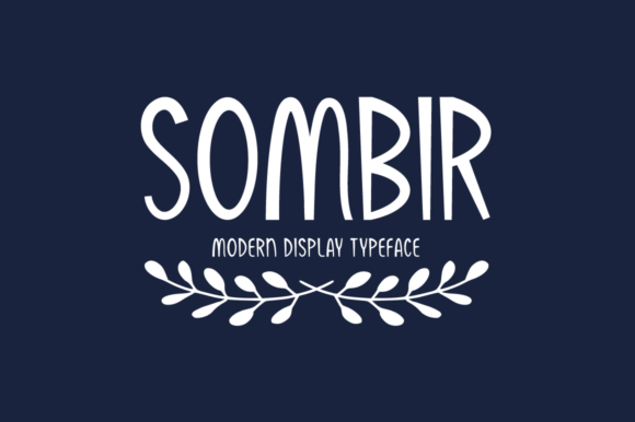 Sombir: A Font That Breathes Life into Digital Design