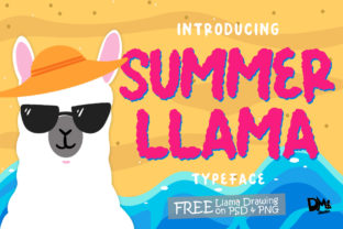 Summer Llama: A Display Font for Warm, Engaging Web Design