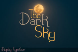 The Dark Sky: A Font for Mystery and Branding