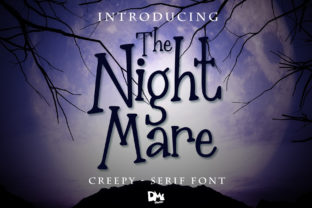The Nightmare: A Display Font for Dark Digital Design
